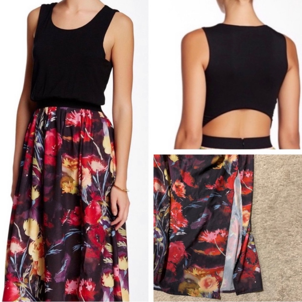 Felicity & Coco cutout back sleeveless maxi dress